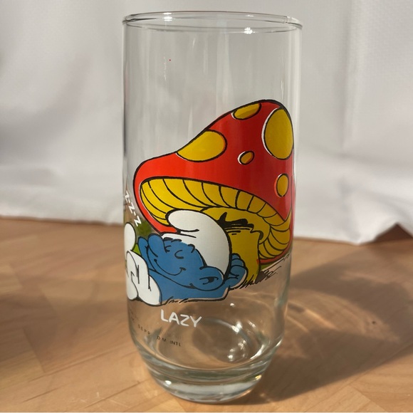 Smurfs Lazy Glass Vintage - Picture 6 of 10